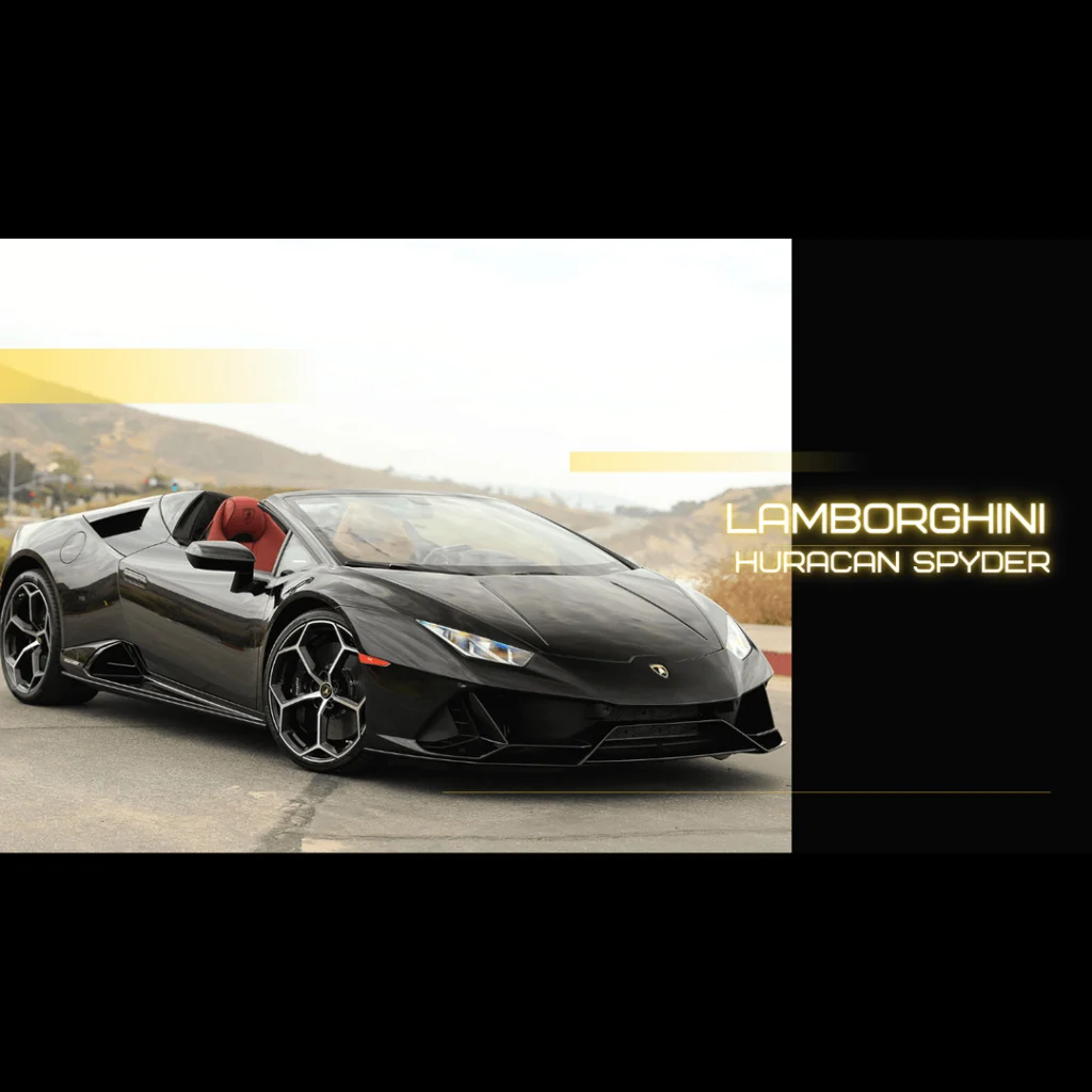 Driving the Lamborghini HuracAn Spyder: A Must-Try