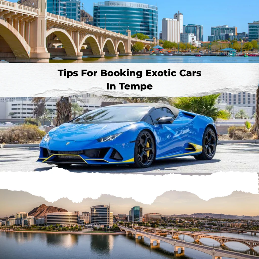 Top Tips For Booking Exotic Cars In Tempe Stress-Free