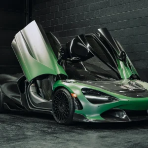 Mclaren 720S with open doors