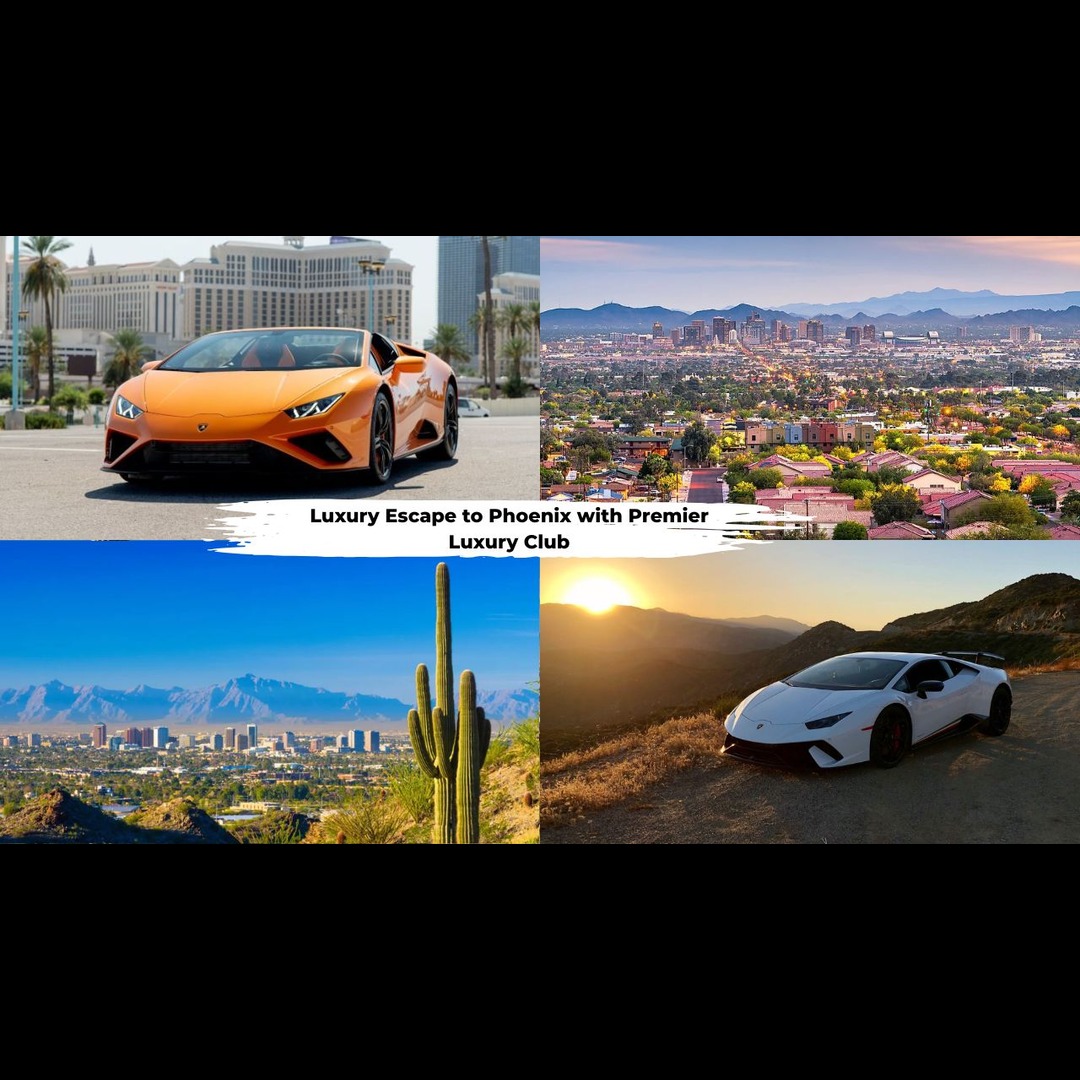 Luxury car rental in Phoenix