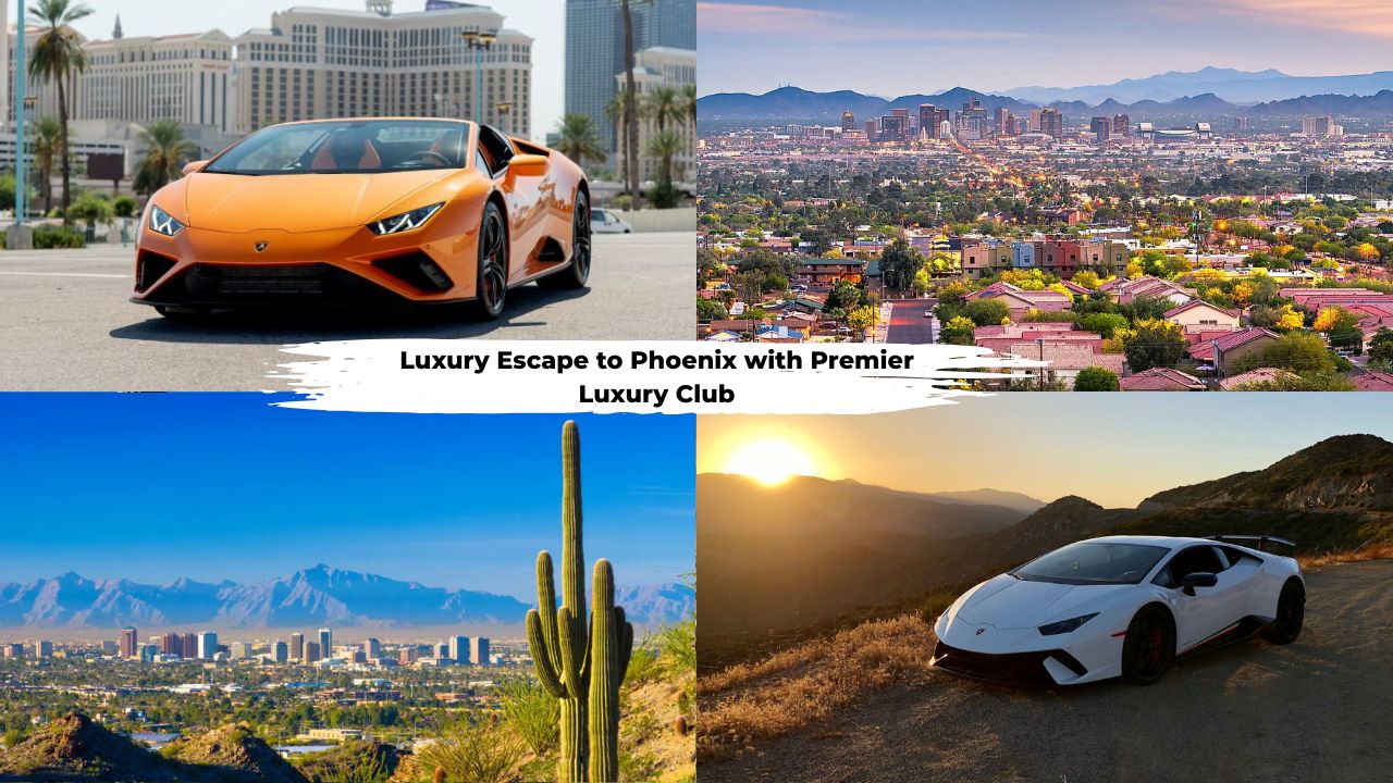 Luxury car rental in Phoenix