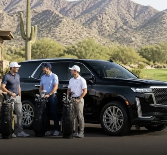 golf with exotic cars jpg